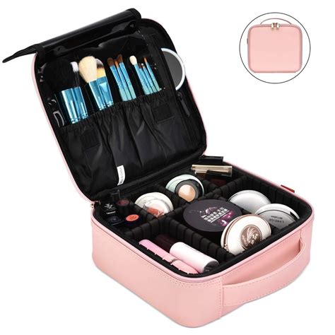 cute aesthetic makeup bag|professional makeup travel bag.